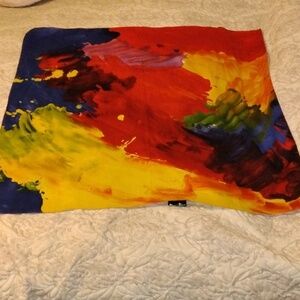 Element Present X Lush Vibrant Yellow & Orange Japanese 100% Silk Knot Wrap